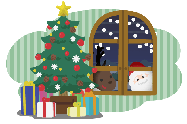 クリスマスのイラスト